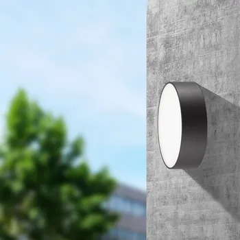 Lampička Venkovní světlo LED CMD 9026, Ø 25 cm antracitová, bílá LED 10 W celkem - Doprava zdarma