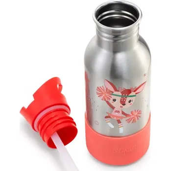 Láhev Lilliputiens - nerezová lahev na pití s motivem jelínka Stelly - 600 ml