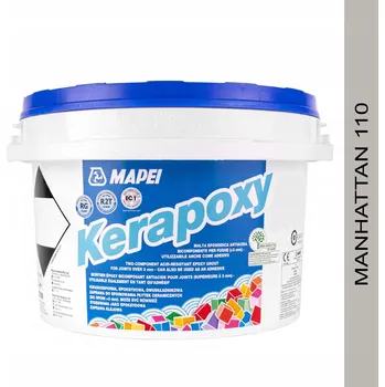 Spárovací hmota Epoxidová spárovací hmota Mapei šedá 110 manhattan 2 kg