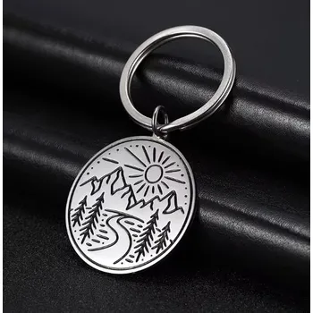 Přívěsek nejen na klíče horská cesta