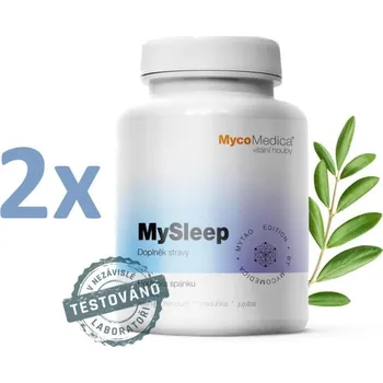Zdravotnický materiál MycoMedica MySleep 2 x 90 kapslí + Sada náplastí Hartmann Cosmos s polštářkem 5 kusů