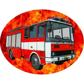 Nášivka Nažehlovačka HASIČI LIAZ 110 CAS 25 (digitální nažehlovačka )