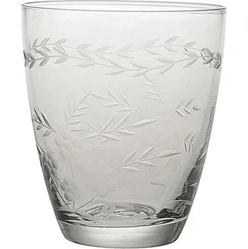 Sklenice Sklenička zdobená čirá