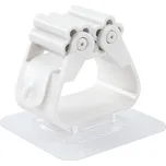 Verk 01896 nástěnný věšák na mop bílý