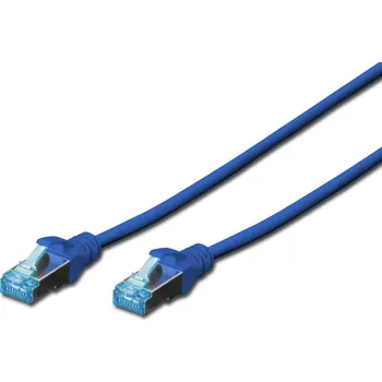 Síťový kabel Digitus DK-1532-010/B síťový kabel Modrá 1 m Cat5e SF/UTP (S-FTP)