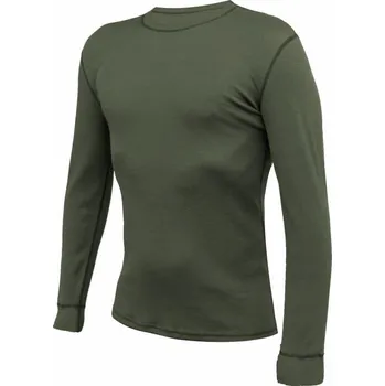 Funkční tričko unisex, dlouhý rukáv IBES 701 khaki S