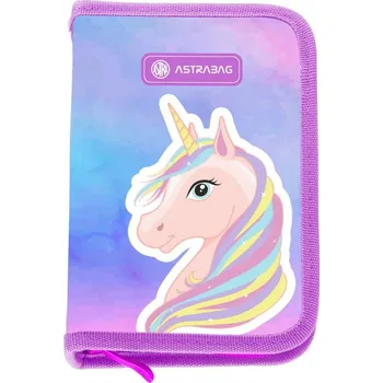 Penál Vyklápěcí penál bez náplně AstraBAG PINK UNICORN, AC1, 503024052