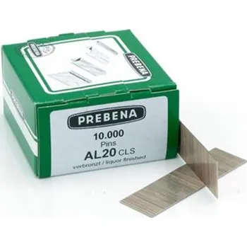 Hřebík Prebena AL20 CLS - Hřebíky (jehličky, pinky) výška 20 mm (bal. 10 000ks)