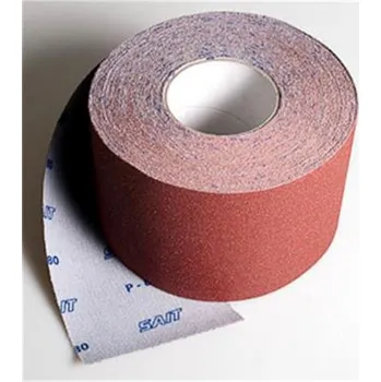 Brusný papír Sait - Role - brusný papír šíře 115 mm zrnitost P60 typ AW-D, na suchý zip, délka 25 m