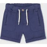 Chlapecké mušelínové kraťasy Mayoral 11236 modré, 1241 zelené barva: modrá, Rozměr: 80