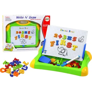 Magnetická kreslící tabulka Magnetická tabule na kreslení písmena čísla