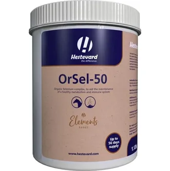 HestevardNa podporu imunity a metabolismu s organicky vázanými minerály a vitamíny Selen + E (dříve Orsel 50), nádobka 1kg