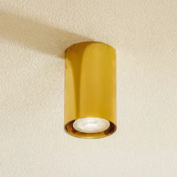 Lampička Argon Stropní bodové osvětlení Tesa, mosaz, výška 11 cm 1 x 5 W LED - Doprava zdarma