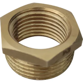 Fitinka Přechodová redukce z 1" na 3/4" - mosazná mosazná