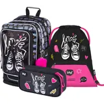 BAAGL SET 3 Tenisky: batoh, penál a sáček