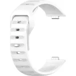 Vroubkovaný náhradní řemínek pro Huawei Fit 3 Barva náramku: Bílá