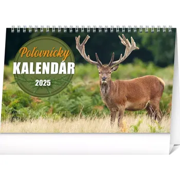 Kalendář NOTIQUE Stolový Poľovnícky 23,1 x 14,5 cm 2025