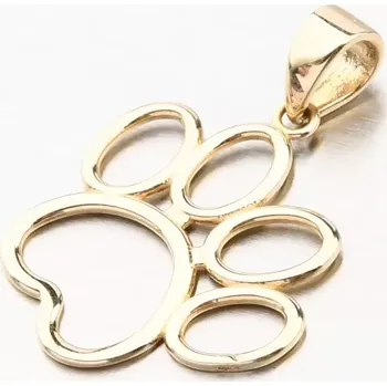 Přívěsek Přívěsek žluté zlato 585 ťapka 13R-416