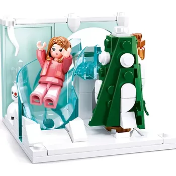 Stavebnice Sluban Sluban B0989D Zíma