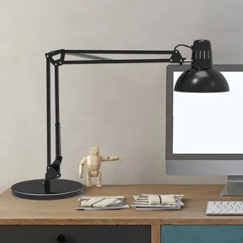 Lampička Stolní lampa MAULstudy, černá, 49 cm, stojan - Ø hlavy 17 cm, délka každé ruky 35 cm, Ø chodidla 23 cm 1 x 9,5 W LED - Doprava zdarma