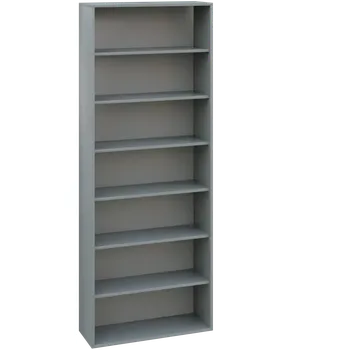 Knihovna KNI 23 regál knihovnický, 2100x800x300, šedá