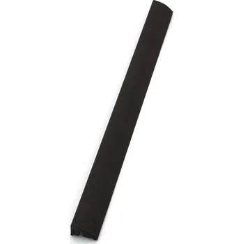 Hnědý plastový nájezd "samice" pro terasovou dlažbu Linea Woodenlike - 58 x 4,5 x 2,5 cm (80070037) FLOMAT