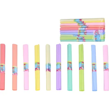 Krepový papír Krepový papír 10ks pastelové barvy