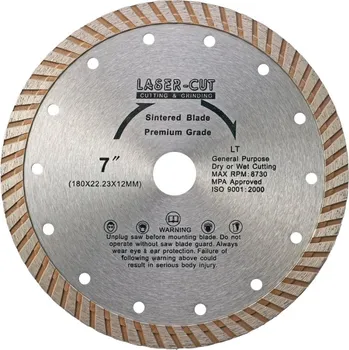 Řezný kotouč LASER CUT L00119 - Diamantový kotouč celoobvodový 180 x 22,23 x 12mm LT