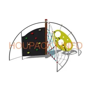 Hra na zahradu Šplhací sestava SS309KW - hnědá