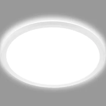 Briloner Stropní svítidlo LED Slim, kulaté, 29,3 cm bílá LED 18 W celkem - Doprava zdarma