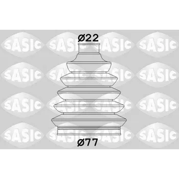 Manžeta ke kolu Sada měchů - hnací hřídel SASIC (1904036)