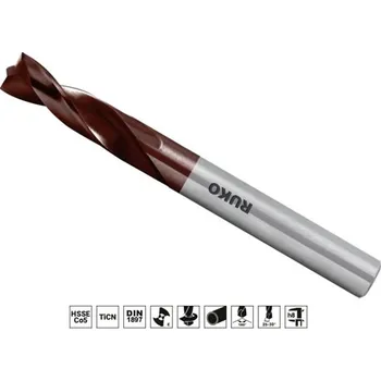 Vrták Ruko 101111TC - Vrták do kovu pr. 7 x 71 mm na bodové sváry HSS-Co5 TICN Fast - Cut