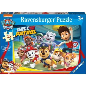 Puzzle Ravensburger 056828 Tlapková patrola: Silná jednotka 35 dílků