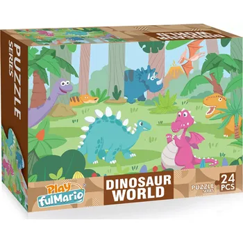 Puzzle Rappa s dinosaury 24 dílů