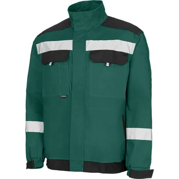 pracovní bunda Primo pracovní bunda – reflexní, bavlněná, zesílená, zeleno-černá 38