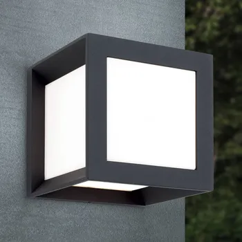 Venkovní osvětlení Orion Venkovní nástěnné světlo Henry 16x16x16cm antracit 1 x 60 W - Doprava zdarma