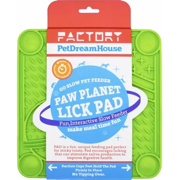 lízací podložka PetDreamHouse lízací podložka Paw Planet Lick Pad – zelená