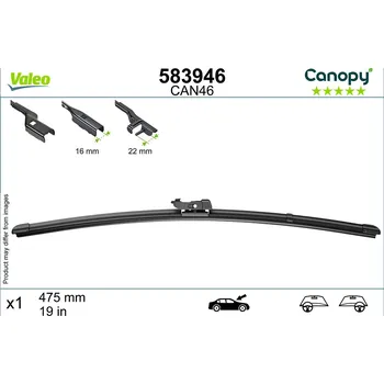 Stěrač List stěrače VALEO (583946)