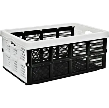 Úložný box Progarden Přepravka plastová skládací 32 l, 48 x 35 x 24 cm, bílá (VÝPRODEJ)