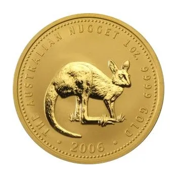 1 unce zlatá mince Austrálie klokan 2006