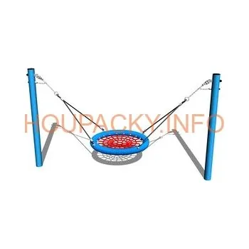 Dětská houpačka Řetězová houpačka Hnízdo MINI RH160KB - modrá