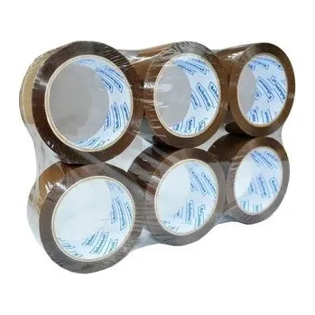 Set školních potřeb Taśma klejąca 48mmx60m brązowa mocna (6szt)