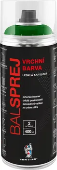 Barva ve spreji BALSPREJ vrchní univerzální akrylová barva ve spreji 400 ml