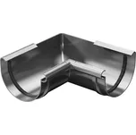 Plastový roh žlabu Gutta Aqua (vnitřní) 75 mm Varianta: Aqua roh PVC žlabu vnitřní - 75 mm - antracit