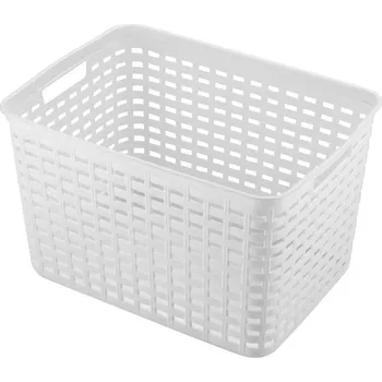 Úložný box Plastový košík HEIDRUN 39x29x22cm MIX barev