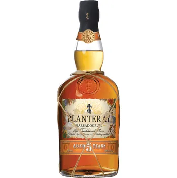 Rum Planteray Barbados 5 letý Grand Cru 40% 0,7l