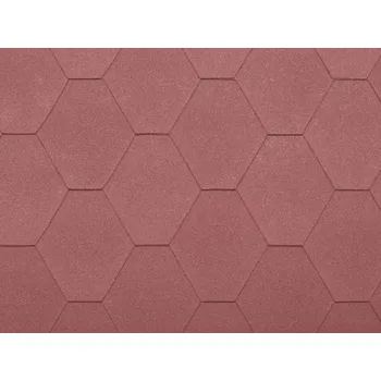 Střešní krytina Covernit Samolepicí asfaltový šindel Uni Strong diamant červená