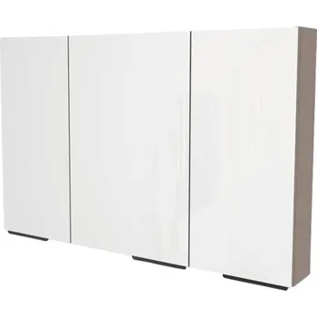 Koupelnový nábytek Zrcadlová skříňka bez osvětlení Devo Vena 2.0 110 x 53 x 50 cm structure stone grey/L09