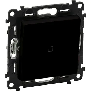 vypínač LEGRAND Tlačítko VALENA LIFE 756332 NO-NC černá 756332