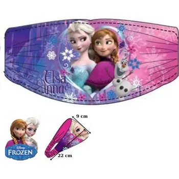 Sportovní čelenka Dívčí čelenka Frozen fialová